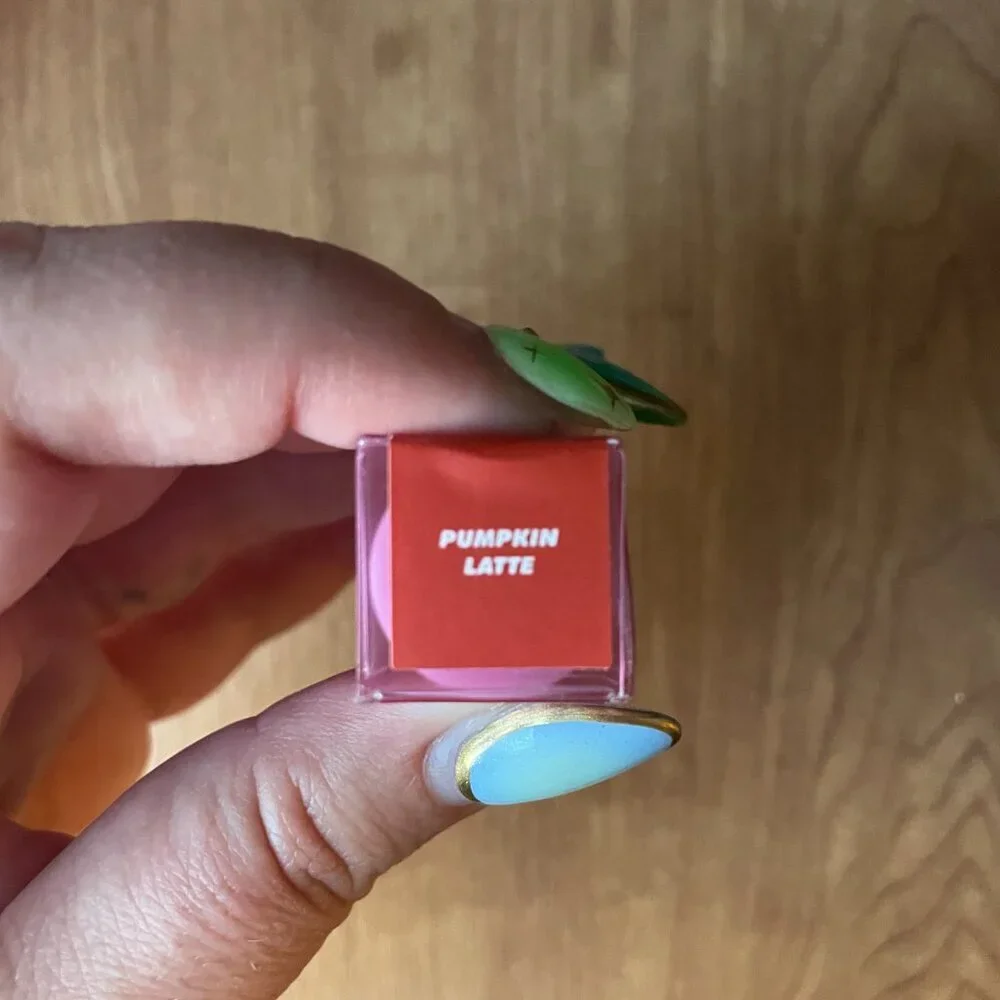 Lime Crime Plushies Pumpkin Latte Soft Focus Lip Veil Liquid Lipstick 0.11 oz